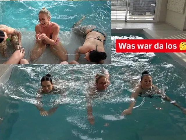 WAS WAR DA LOS?????Ostersonntag Pool-Schlampen!!!!!