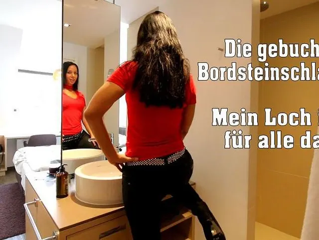 Verfickte Bordstein-Schlampe, mein Loch ist für alle da