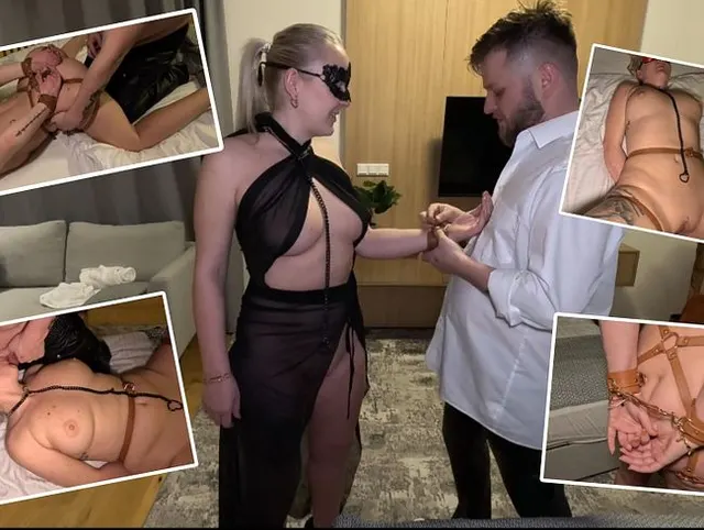 || Devotes Fickstück gefesselt & wehrlos!! Fremder benutzt mich stundenlang nach Fetisch-Party ||