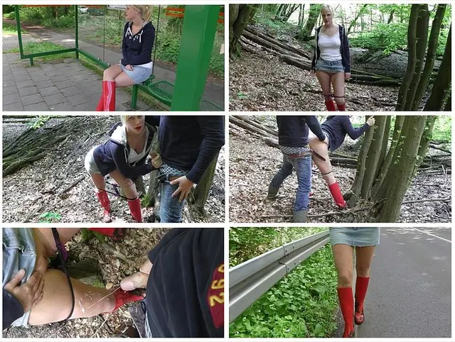 Geiler Gummistiefel Outdoor Fick