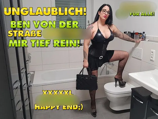 Unglaublich! Ben von der Straße spritzt tief REIN! Reinspritz Hure für ALLE!