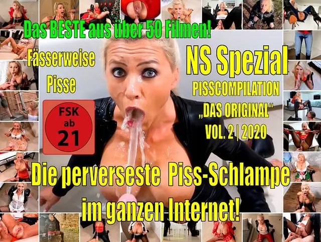Best of NS | Hardcore XXL Piss Compilation Vol.2|2020 ! Fässerweise Pisse aus über 50 Filmen!!