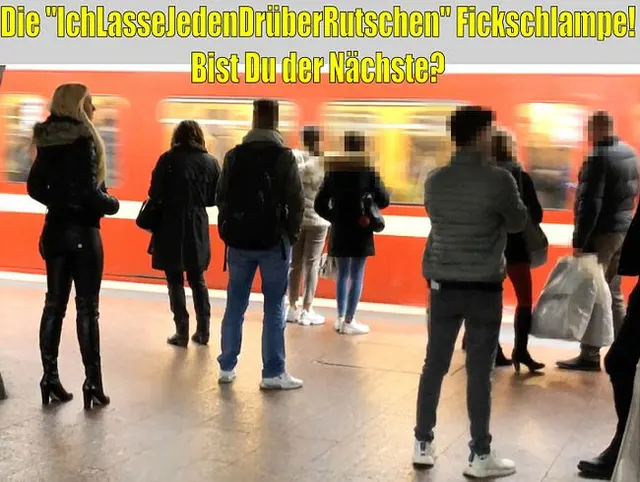 Die "IchLasseJedenDrüberRutschen" Fickschlampe! Bist Du der Nächste?