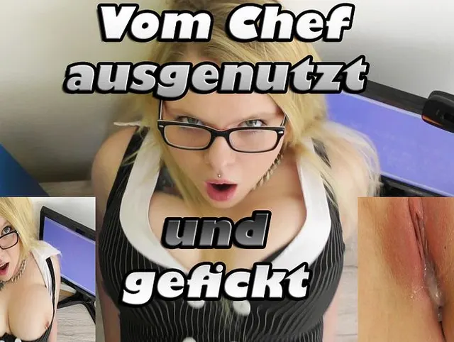 Vom Chef ausgenutzt+gefickt!!! (Creampie Vulkan)