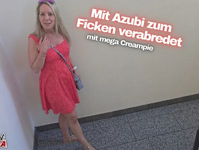 Mit Azubi zum Ficken verabredet der mit Creampie endet