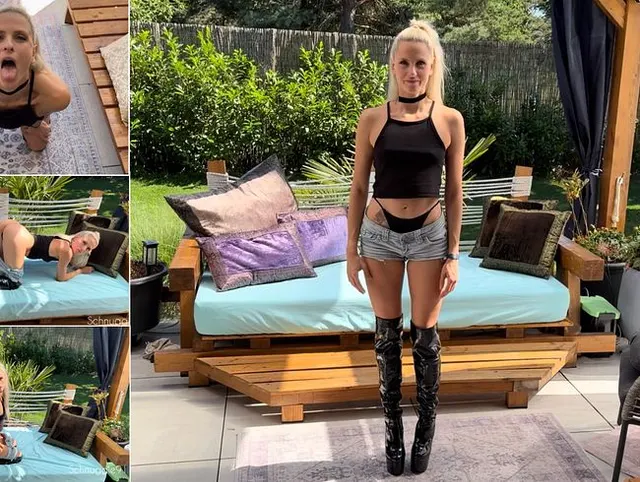Perverses Geschenk! Outdoor Double Penetration!