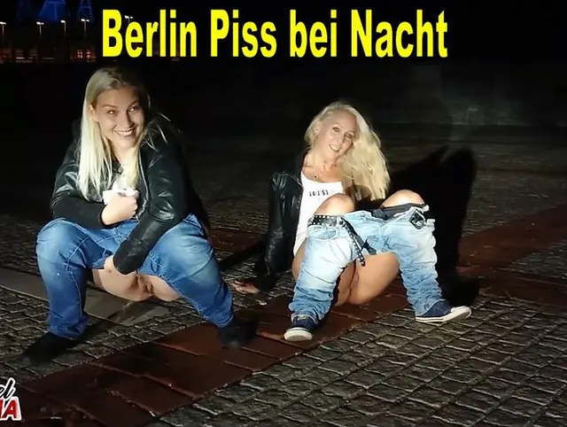 Pissen mit Zuschauern mitten in der Stadt mit Daddysluder