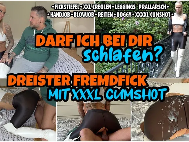 Darf ich bei dir übernachten? | FREMDFICK mit XXXXL CUMSHOT