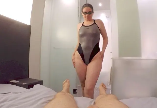 Silver Vintage Swimsuit bitch blow and fucked