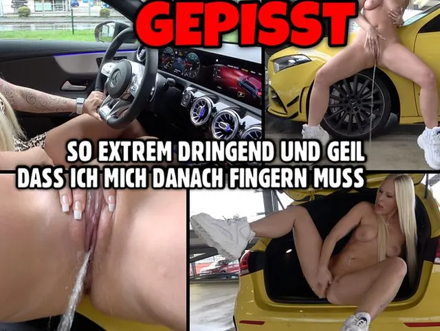 OMG ich muss sooo dringend PISSEN | So geil dass ich mich fingern muss