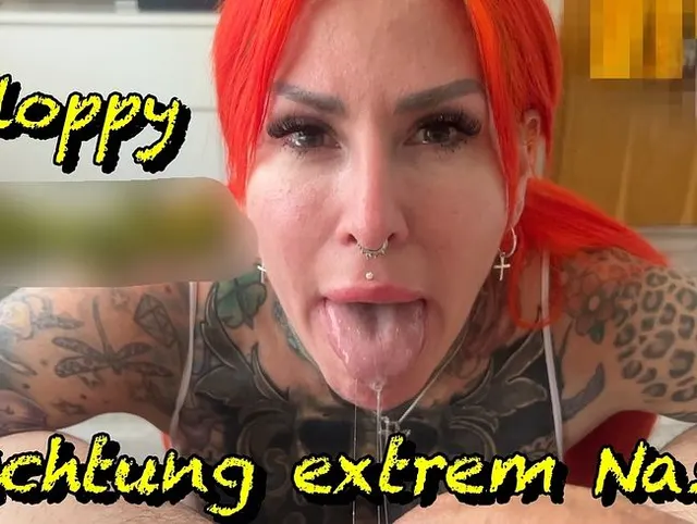 Sloppy Blowjob Achtung extrem Nass!