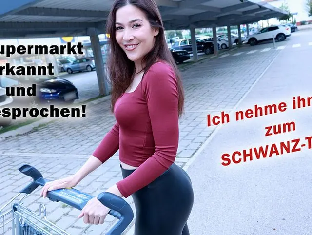 Im Supermarkt erkannt und angesprochen! Ich nehme ihn mit zum SCHWANZ-TEST!