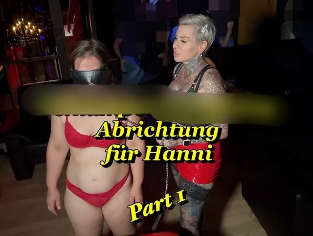 Schlampen Gangbang Abrichtung für Hanni