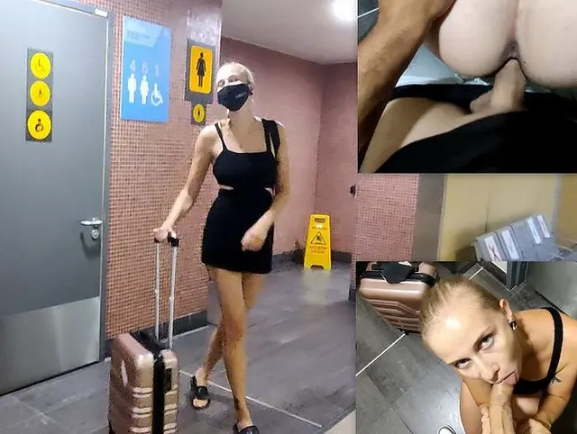 Riskanter Fick am Flughafen
