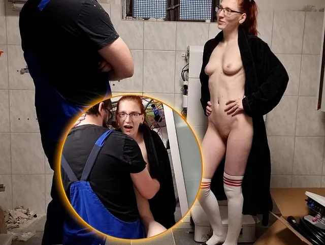 Schon wieder so Notgeil!!! Flachgelegt vom Fliesenleger