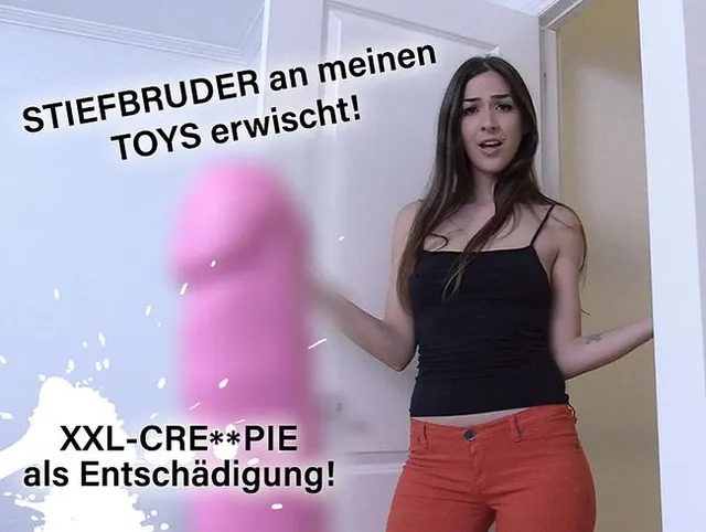STIEFBRUDER an meinen SEXTOYS erwischt und XXL-CREAMPIE als Entschädigung bekommen!!