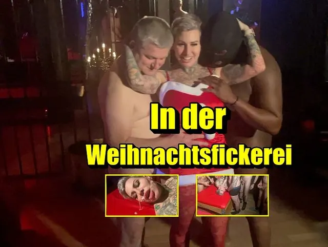 In der Weihnachtsfickerei