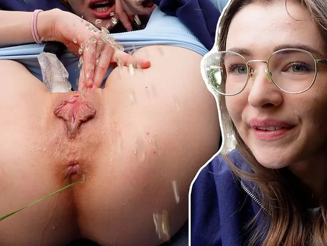 OUTDOOR SQUIRT CHALLANGE! Mein Schmetterling befruchtet die Wiese!