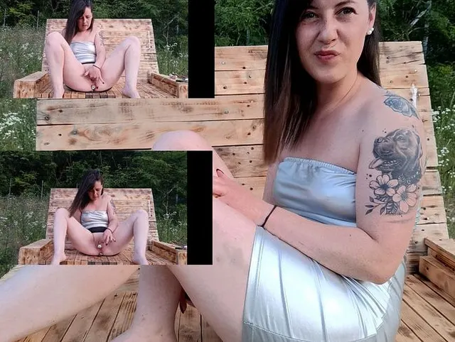 Gemütlich Outdoor abGEWIXXXT! Liebeskugeln+Plug waren Schuld! Warum auch nicht das Wetter nutzen?!