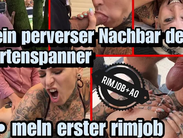 Mein perverser Nachbar der Gartenspanner