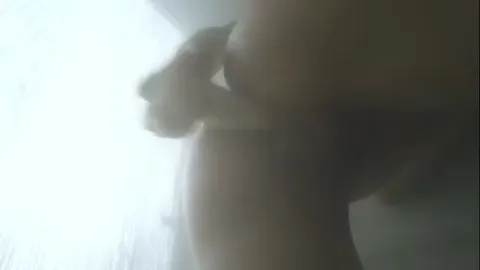 A lovely afternoon in the sauna and lots of cream from my pussy.
