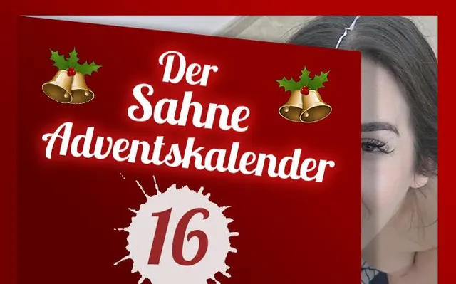 TÜR 16 – SPERMA ADVENTSKALENDER!