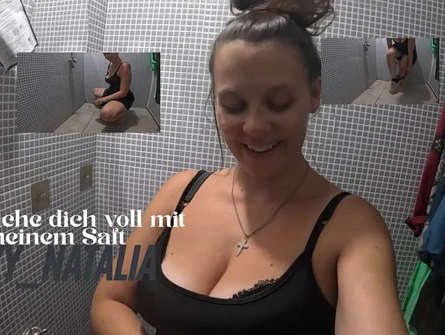 Ich mache dich voll mit meinem Natursekt
